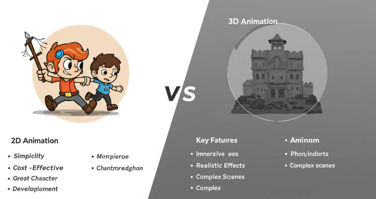 2D vs 3D Animation: Which One Is Right for Your Project?