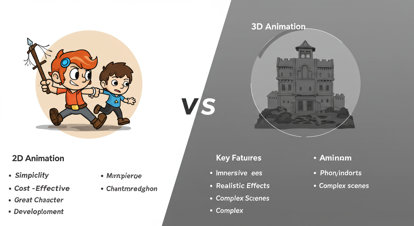 2D vs 3D Animation: Which One Is Right for Your Project?