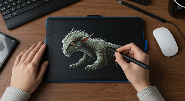 Digital Art Course: Via Graphic Tablet